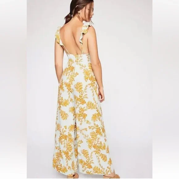Free People Be the One Jumpsuit | size 6 - Picture 3 of 11